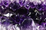Sparkly, Dark Purple Amethyst Geode - Uruguay #378168-1